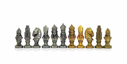 Jeu d'Echecs en Métal "Moncada"