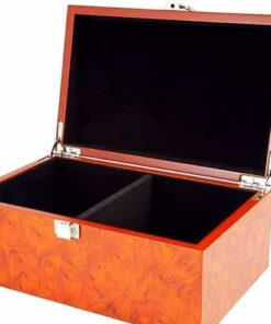 Coffret de Rangement en Placage de Racine (Hauteur de Roi = 11 cm)