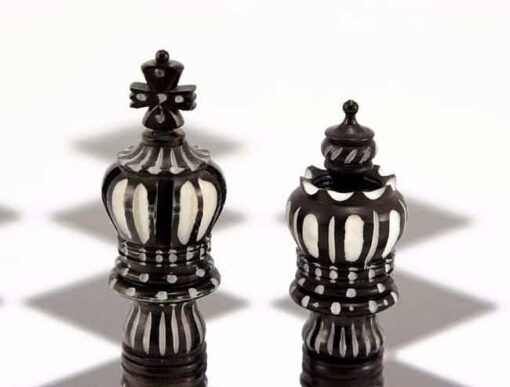 Jeu d'Echecs "Grand Roi" en Os de Chameau
