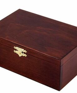 Coffret de Rangement en Bois de Bouleau (Hauteur de Roi = 8 cm)