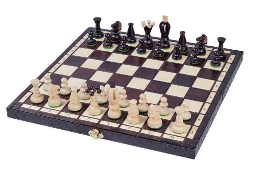 305-1-Ensemble-Consul-Jeu-Echec-bois-Charme-Echiquier-Pliant-Bois-Erable-Hêtre